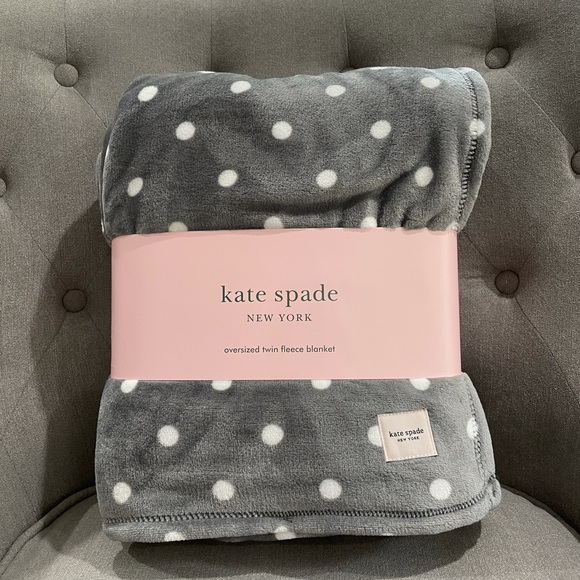 kate spade Other - Kate Spade Twin Fleece Blanket
